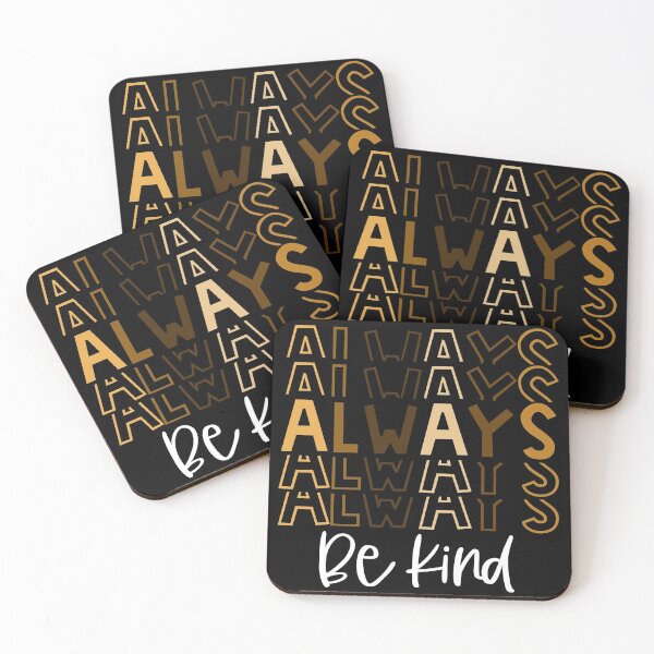 Item preview, Always Be Kind (white) designed and sold by wacheypena.
