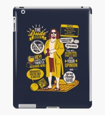 The Dude Quotes iPad Case/Skin