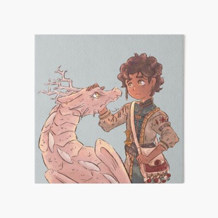 Goodbyes (no bg) Art Board Print