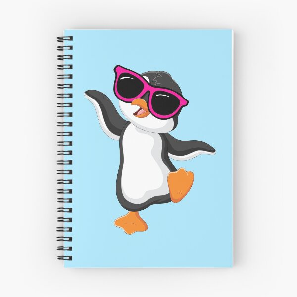 Item preview, Cute Dancing Penguin with Hot Pink Sunglasses designed and sold by WildHoneyDesign.
