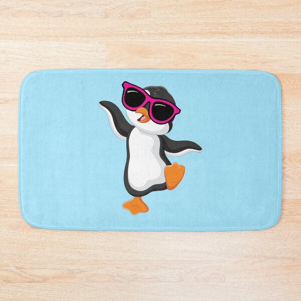 Item preview, Cute Dancing Penguin with Hot Pink Sunglasses designed and sold by WildHoneyDesign.