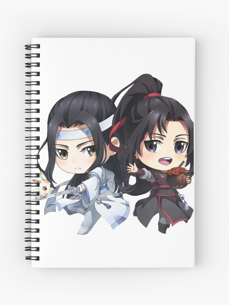 mo dao zu shi Q couple chibi | Spiral Notebook