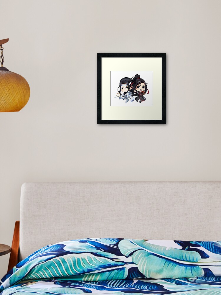 mo dao zu shi Q couple chibi Metal Print for Sale by NamG7