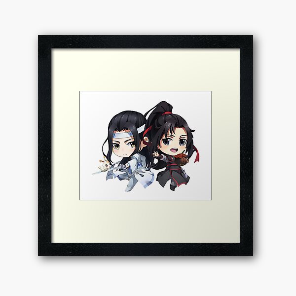 mo dao zu shi Q couple chibi | Photographic Print