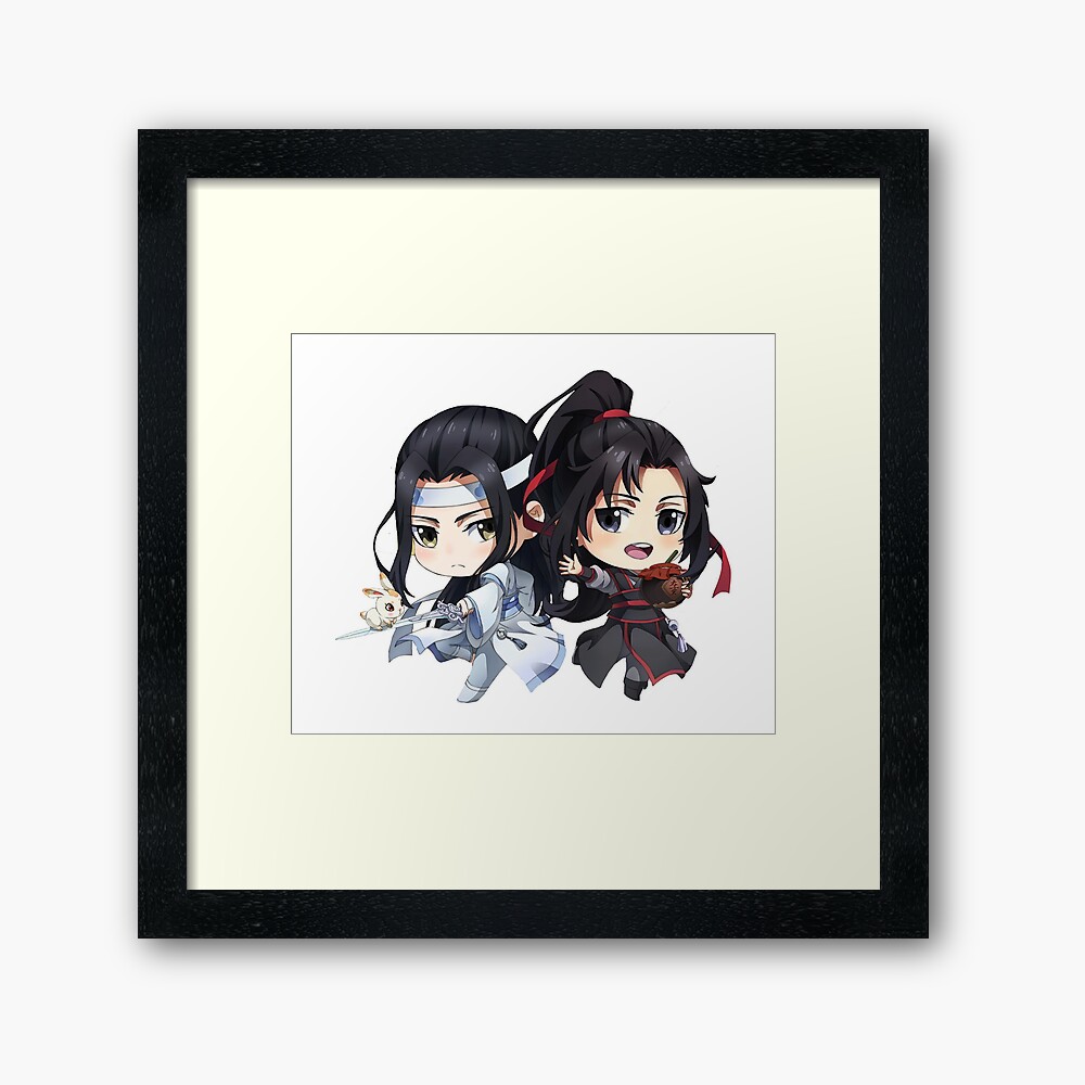 mo dao zu shi Q couple chibi Metal Print for Sale by NamG7