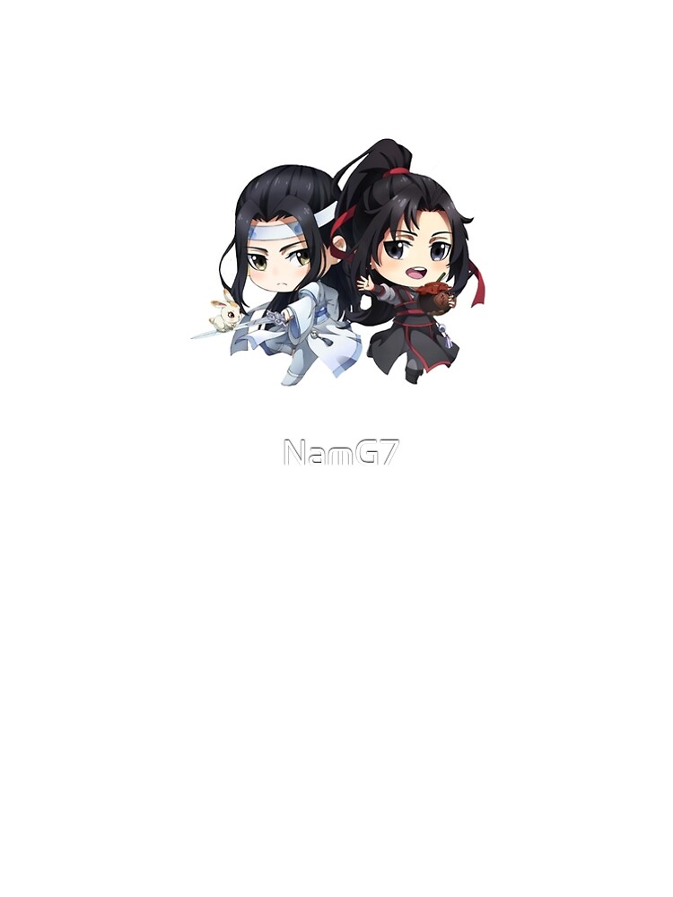 mo dao zu shi Q couple chibi Art Print for Sale by NamG7