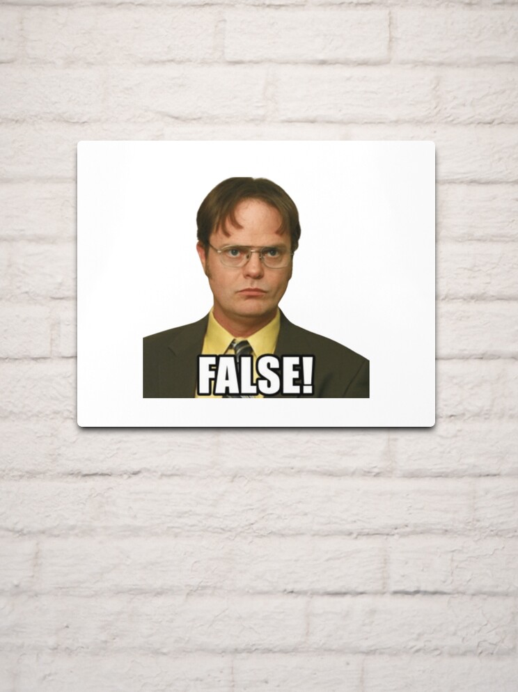 Dwight Schrute with blonde hair Poster for Sale by BestOfficeMemes