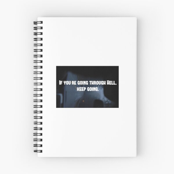 Item preview, If you're going through hell, keep going. designed and sold by HanneBradley.