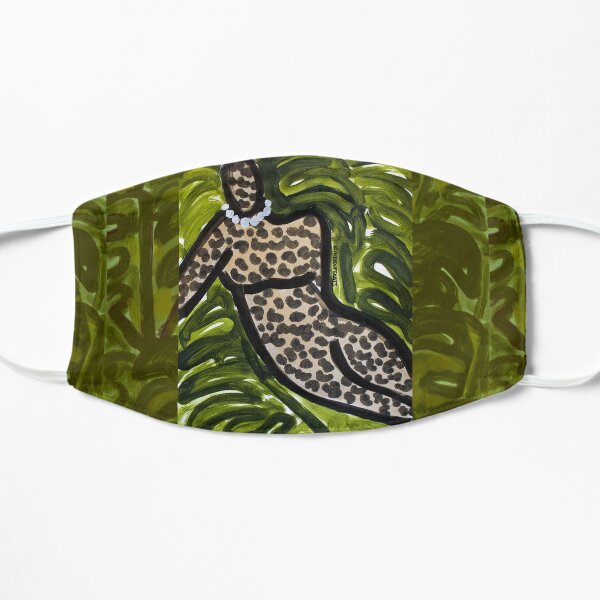 Leopard Figure II Flat Mask