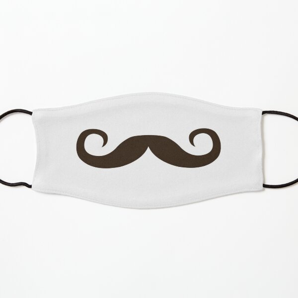 Mustache Face Mask Mask By Dgavisuals Redbubble - mr mustache roblox