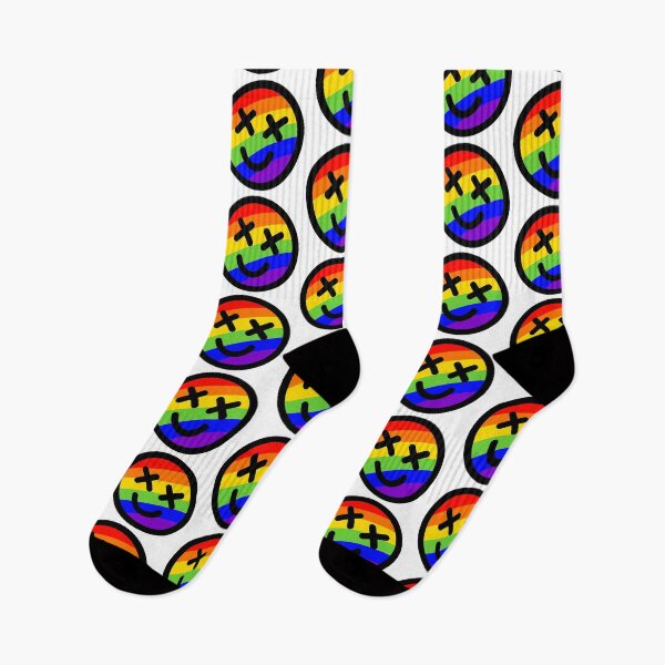 Item preview, Rainbow Smiley Face designed and sold by ricreationsco.