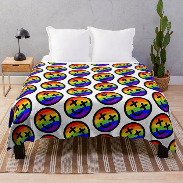 Item preview, Rainbow Smiley Face designed and sold by ricreationsco.