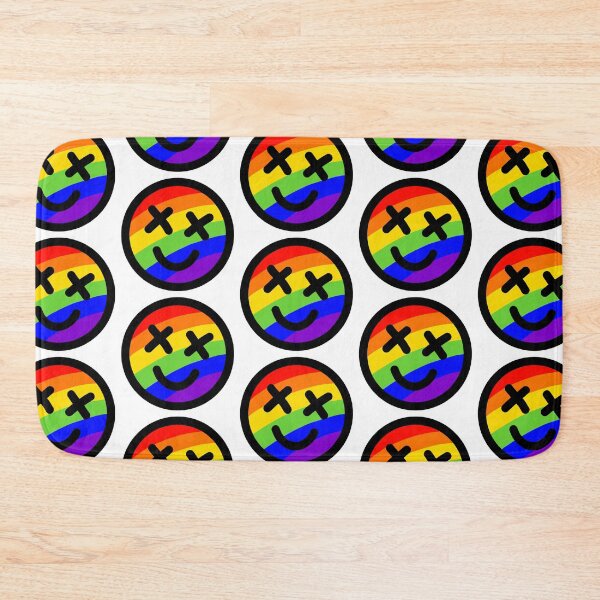 Item preview, Rainbow Smiley Face designed and sold by ricreationsco.