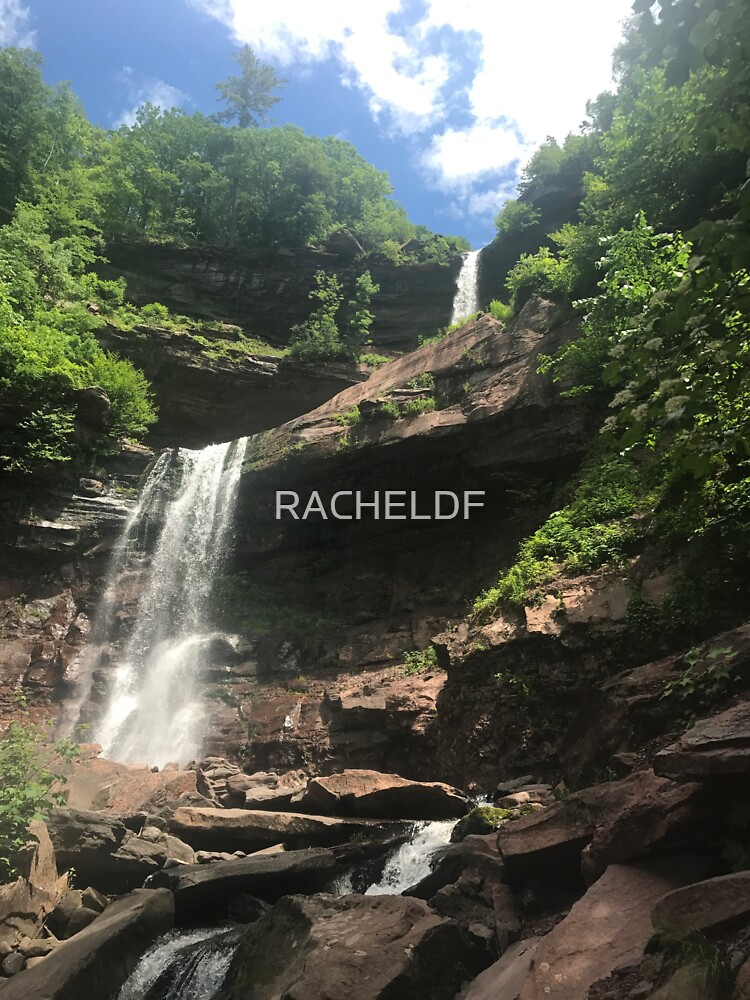 "Kaaterskill Falls in the Catskills photograph " Sticker for Sale by