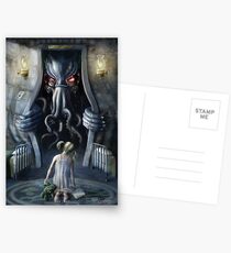 Cthulhu Entering our World: Wishful Thinking Postcards