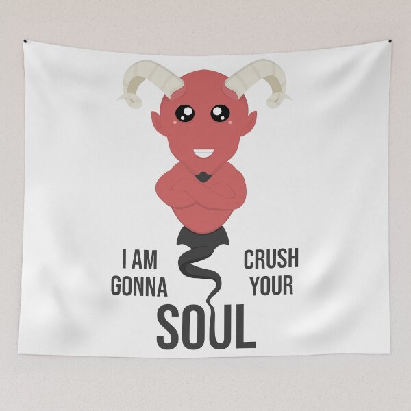 Item preview, Soul crusher demon - Cute design designed and sold by Giacob.