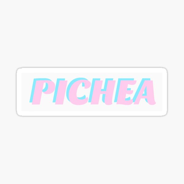 PICHEA - PINK AND BLUE Sticker