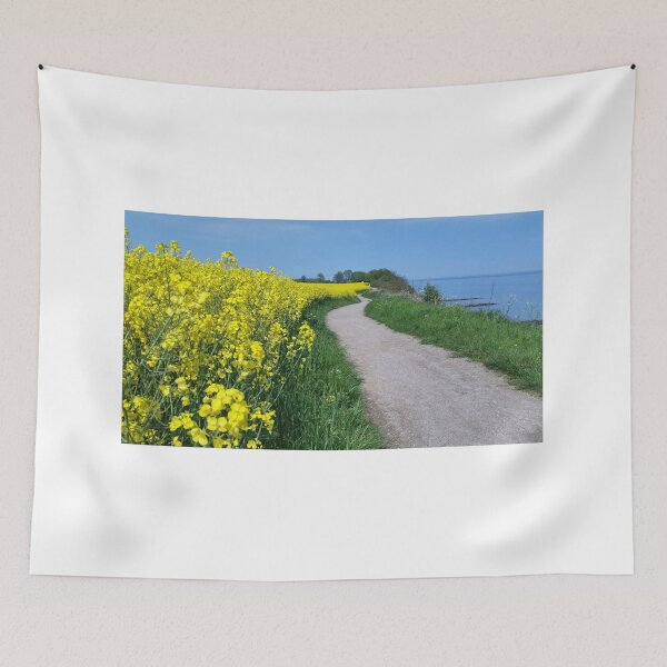 Item preview, Rapeseed blossom on the Baltic Sea designed and sold by fraukah.