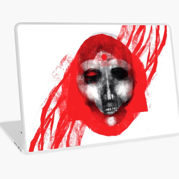 Horror face Laptop Skin