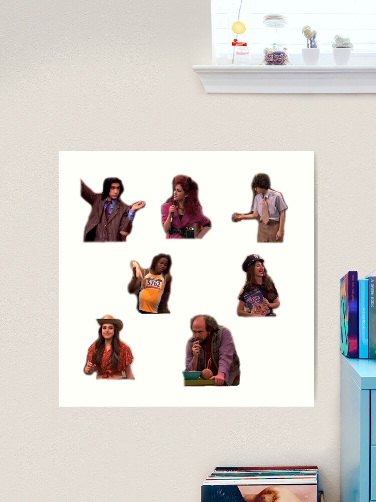 Robbie Sleepover At Sikowitz Pegatina For Sale Con La Obra «Pijama