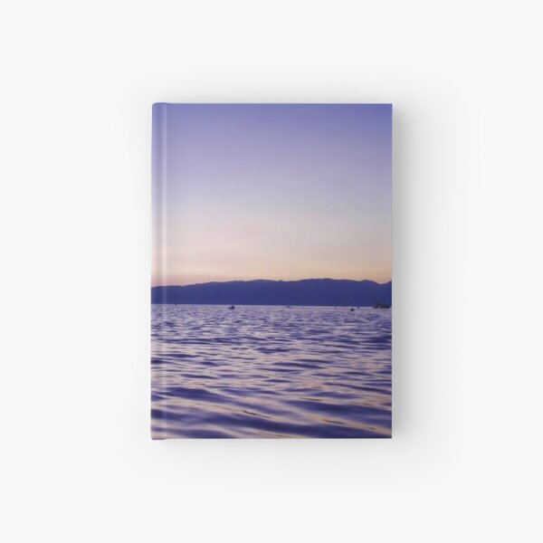 Violet Lake Sunset Hardcover Journal