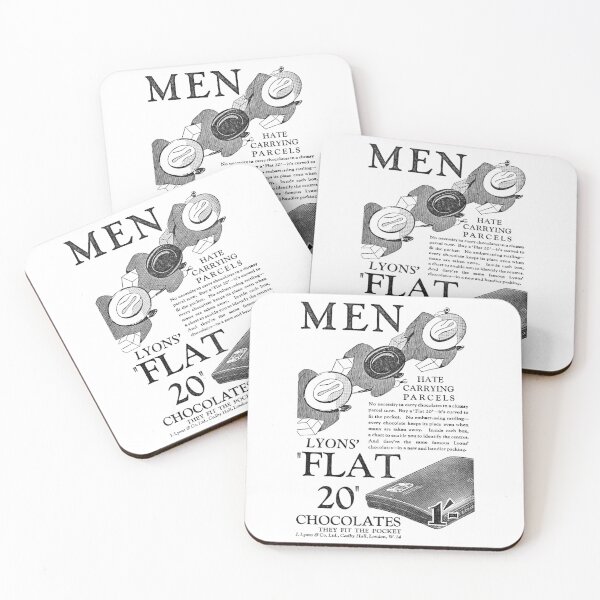 Item preview, J.Lyons & Co. - "Flat 20" Chocolates - 1931 Vintage Advert designed and sold by BASlade93.