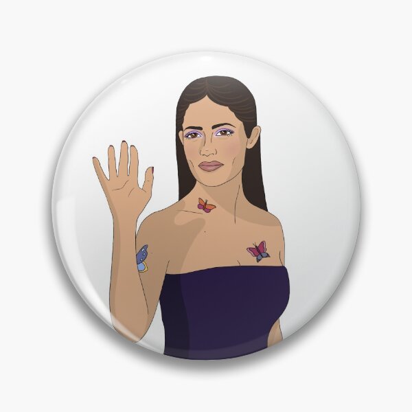 Item preview, Salma Hayek designed and sold by xtinadraws.