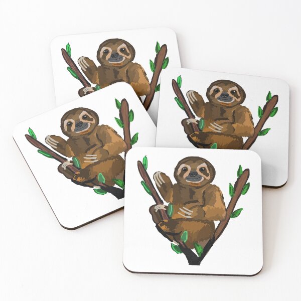 Item preview, Happy Sloth designed and sold by KatharineArt.