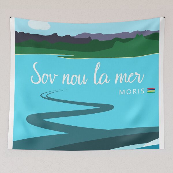 Item preview, Sov nou la mer Moris designed and sold by Kotomili.