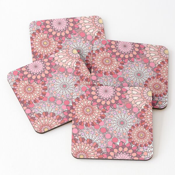 Item preview, flowers style, hippy retro floral pattern  designed and sold by ewelina500.