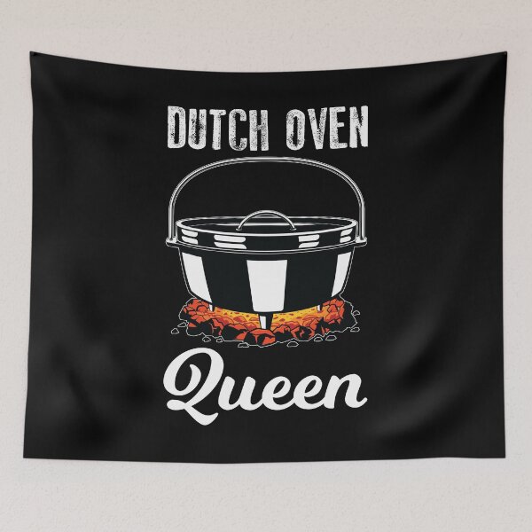 Item preview, Outdoor Campfire Cooking Dutch Oven Queen design designed and sold by jakehughes2015.