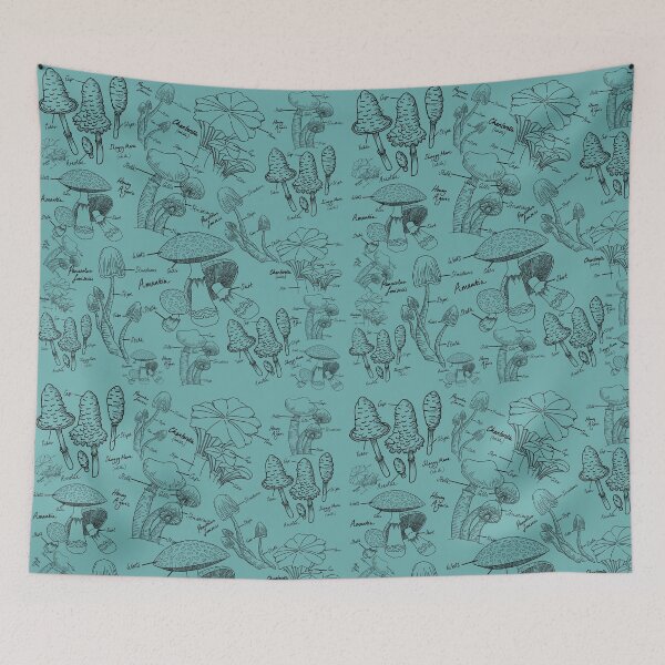 Item preview, Mushrooms  designed and sold by Dori Sparrow.