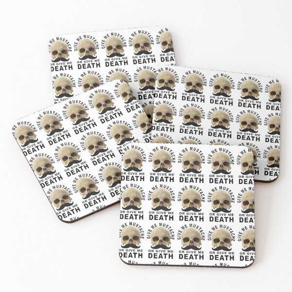 Item preview, Mustache or Death designed and sold by Randy Turnbow.
