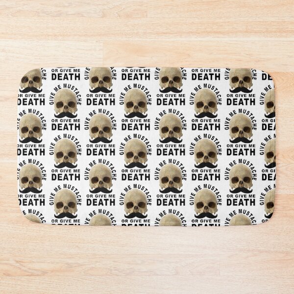Item preview, Mustache or Death designed and sold by Randy Turnbow.