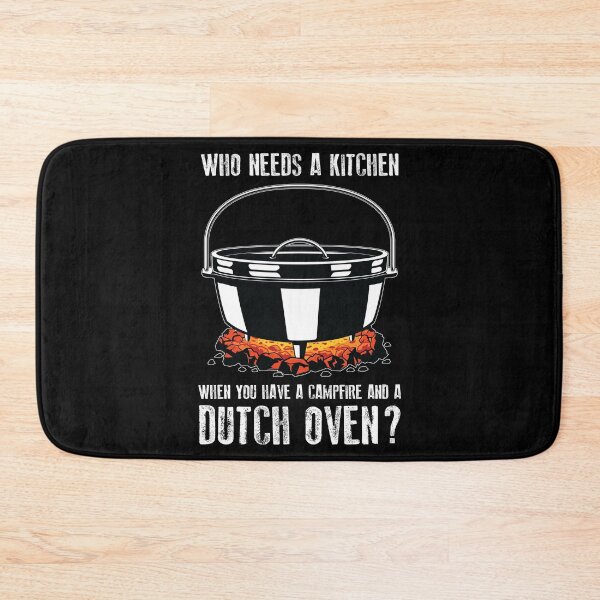 Item preview, Kitchen Outdoor Campfire Cooking Dutch Oven print designed and sold by jakehughes2015.