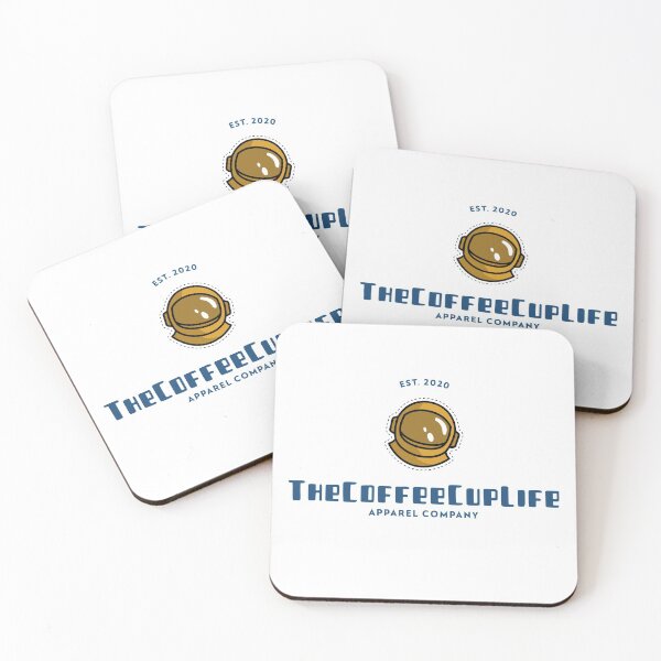 Item preview, TheCoffeeCupLife: White Series Logo designed and sold by CoffeeCupLife2.