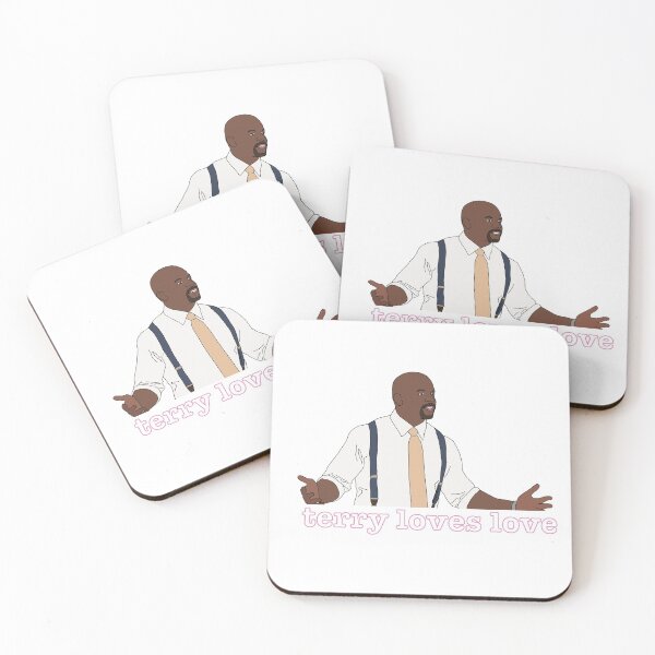 Item preview, Brooklyn 99 Terry loves love designed and sold by Emma Tams.