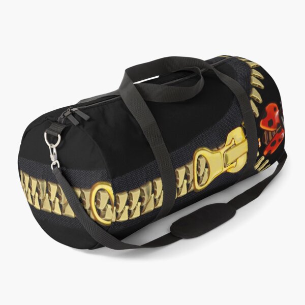 Item preview, Black with gold zipper and ladybug crawling out designed and sold by Artonmytee.