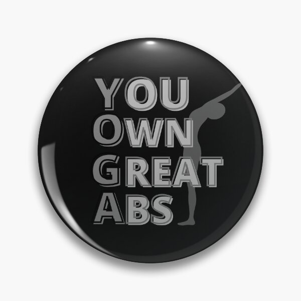 Item preview, YOGA- You Own Great Abs designed and sold by Yazztees.