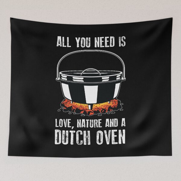 Item preview, Love Outdoor Cooking Campfire Chef Dutch Oven product designed and sold by jakehughes2015.