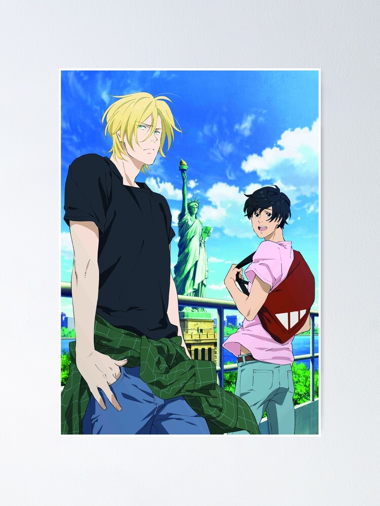 Banana Fish Magazine Poster By Katjabaric Redbubble