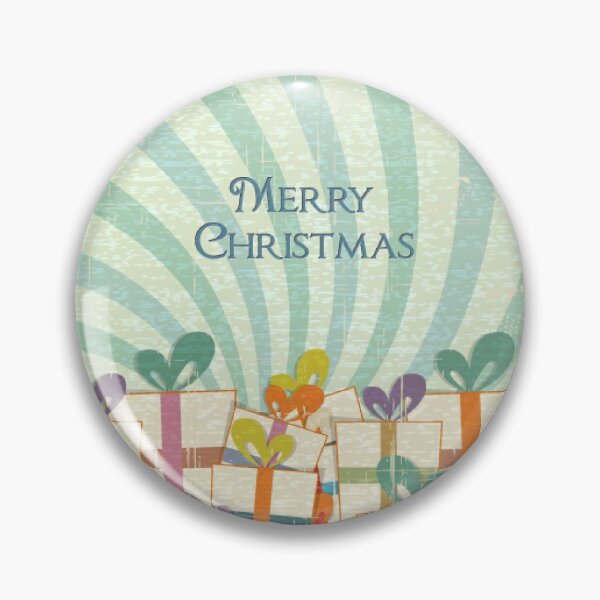 Item preview, Feliz Navidad tarjeta de estilo vintage clásico designed and sold by Epic Splash Creations.