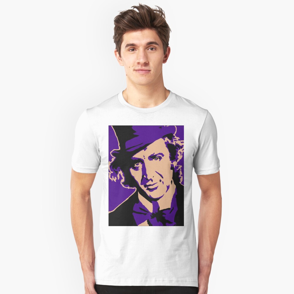 t shirt willy wonka