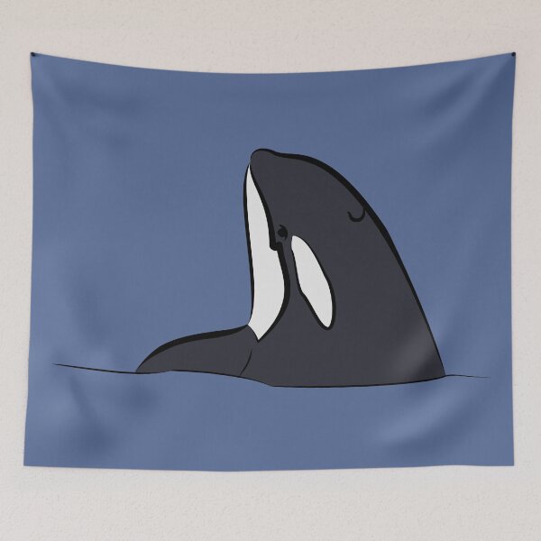 Item preview, Killer Whale Spyhopping designed and sold by fuzzytapir.