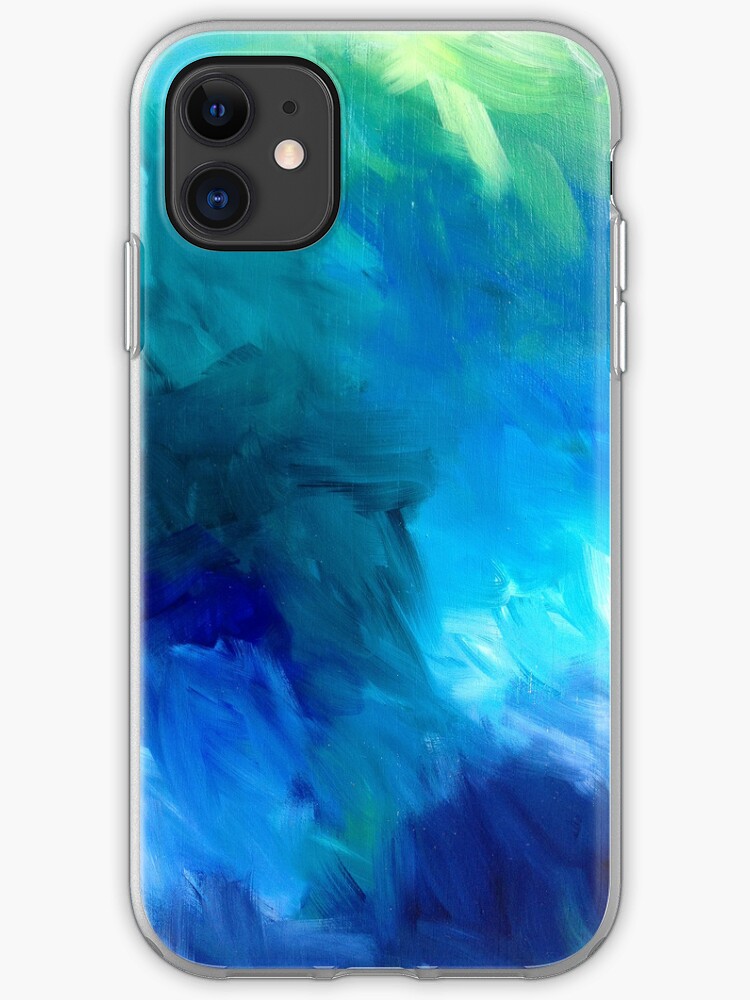 Blaues Meer Iphone Hulle Cover Von Cherylbm Redbubble