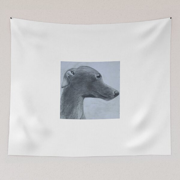 Item preview, Greyscale Greyhound  designed and sold by SabrinaSzostak.