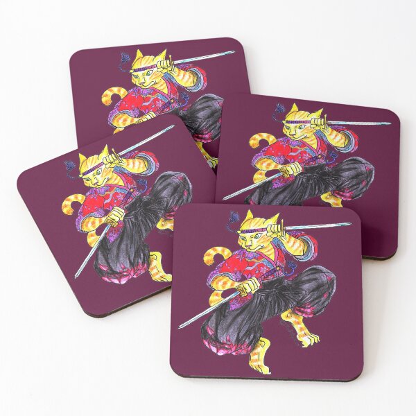 Item preview, Samurai Ghost the Cat! designed and sold by TheShelly.