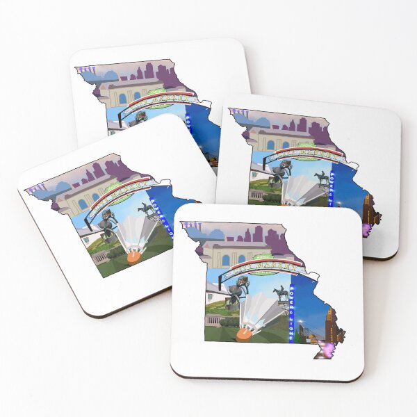 Kansas City Coasters (Set of 4)