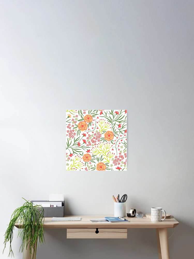 Thumbnail 2 of 3, Poster, Floral Pattern designed and sold by ShopEssentials.