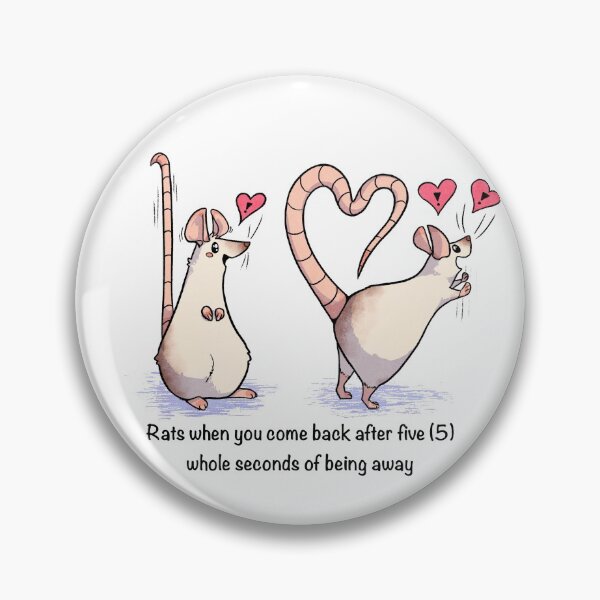 Item preview, Rat love designed and sold by WhisperWillYou.